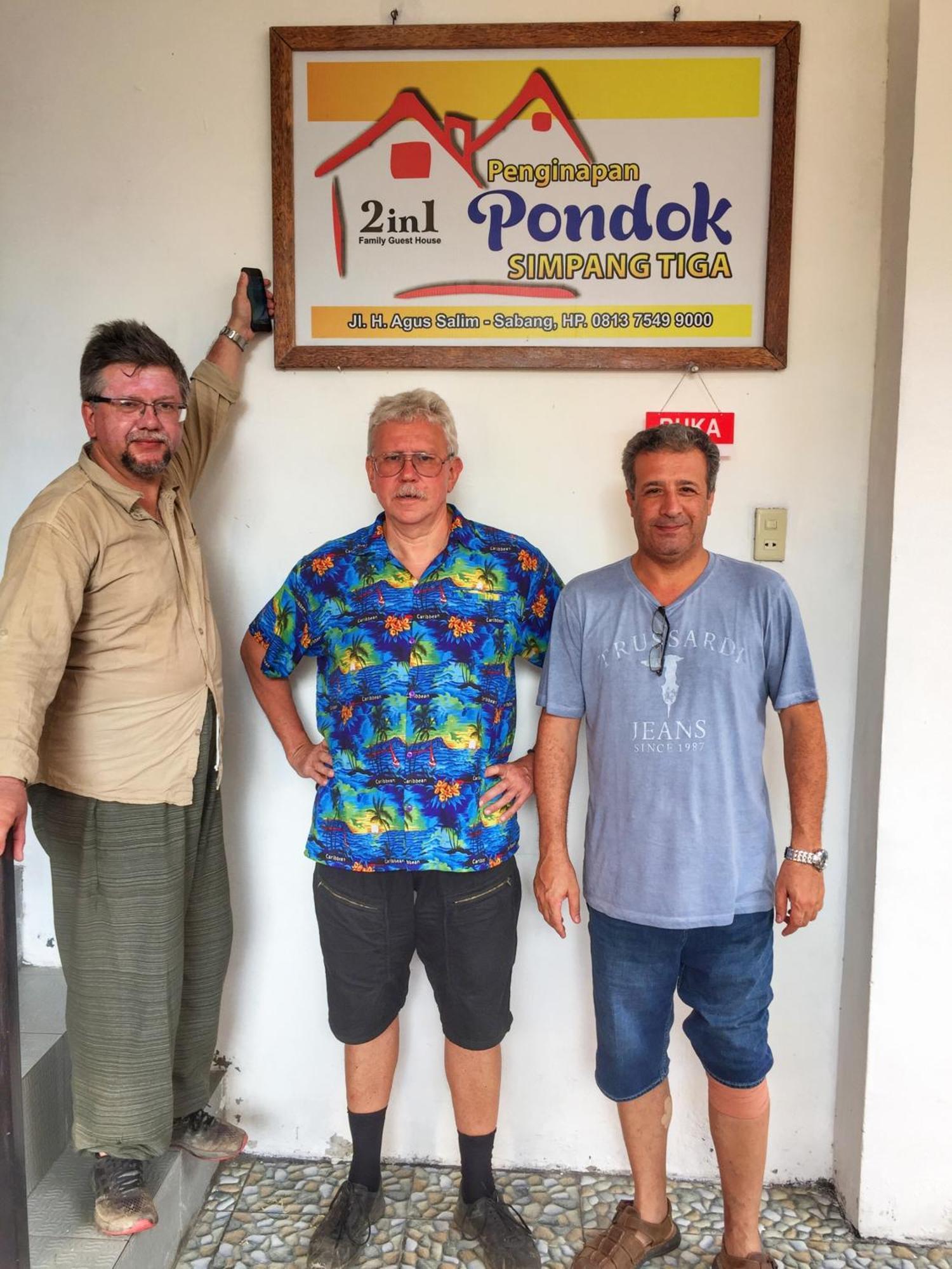 Pondok Simpang Tiga Sabang  Exterior foto