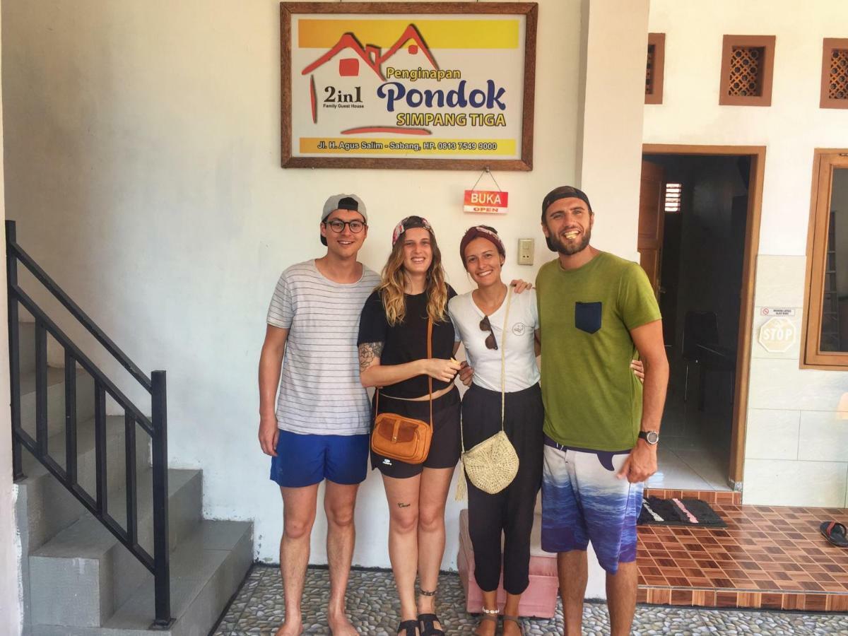 Pondok Simpang Tiga Sabang  Exterior foto